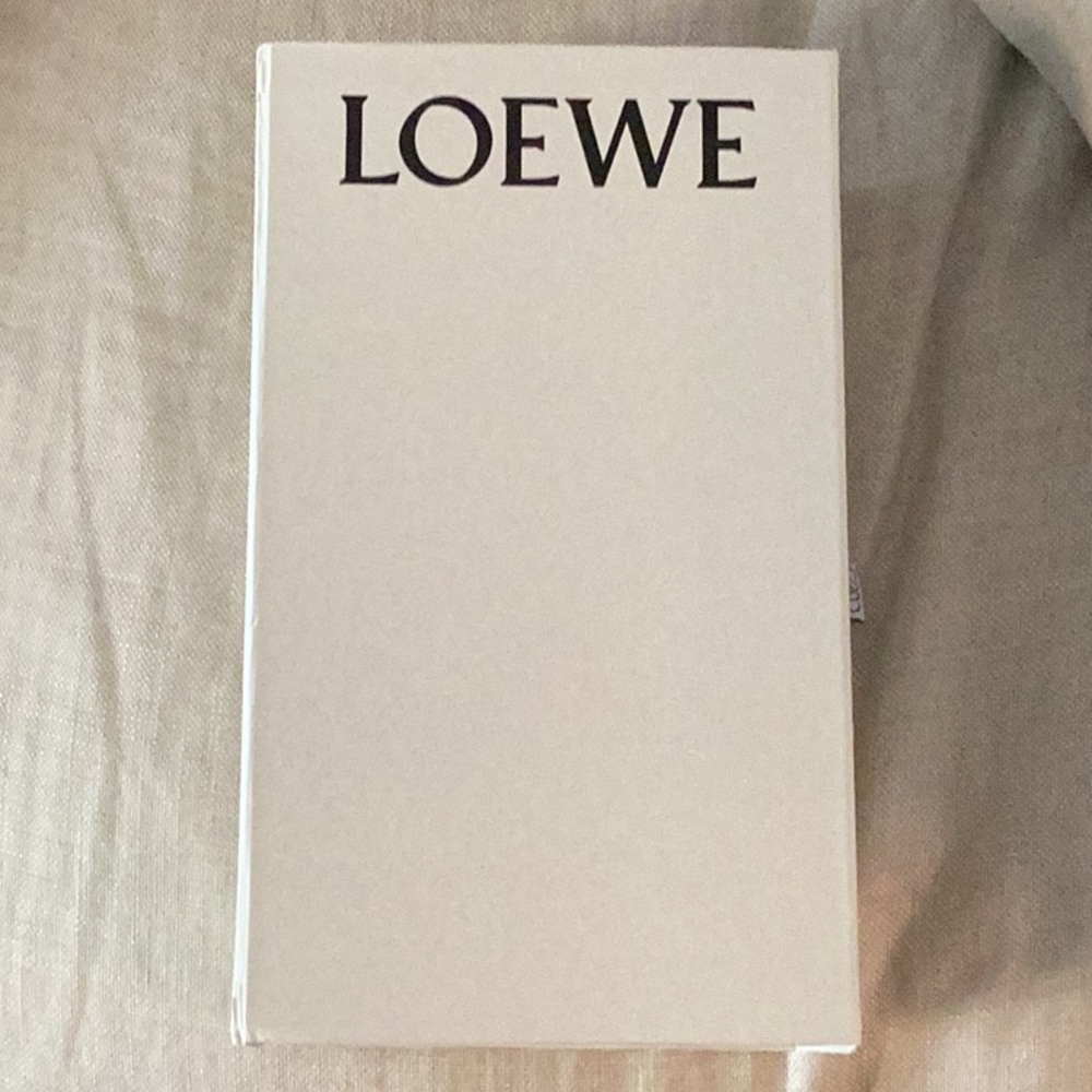 Loewe white medium rectangle gift/shoe/decor box